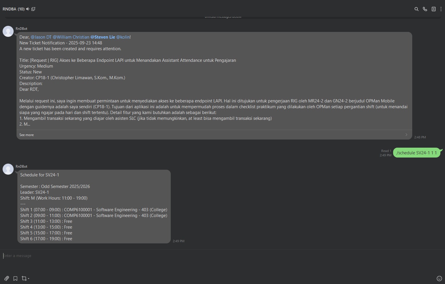 Line-Bot – Notification, Reminder & Assistant System